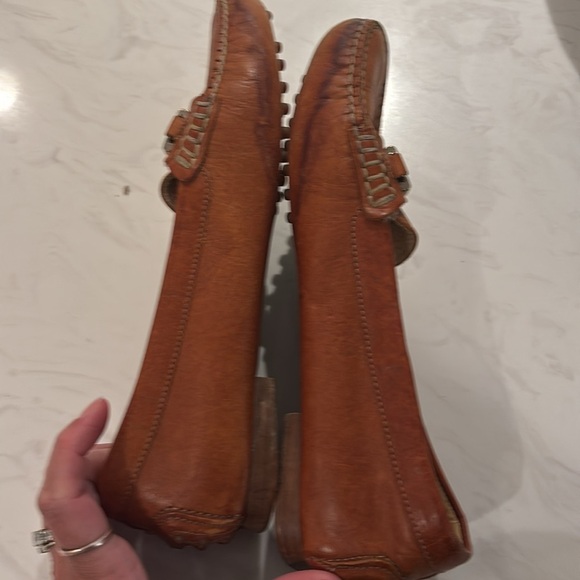 Ralph Lauren Purple Label Brown Leather Loafers - Picture 5 of 6